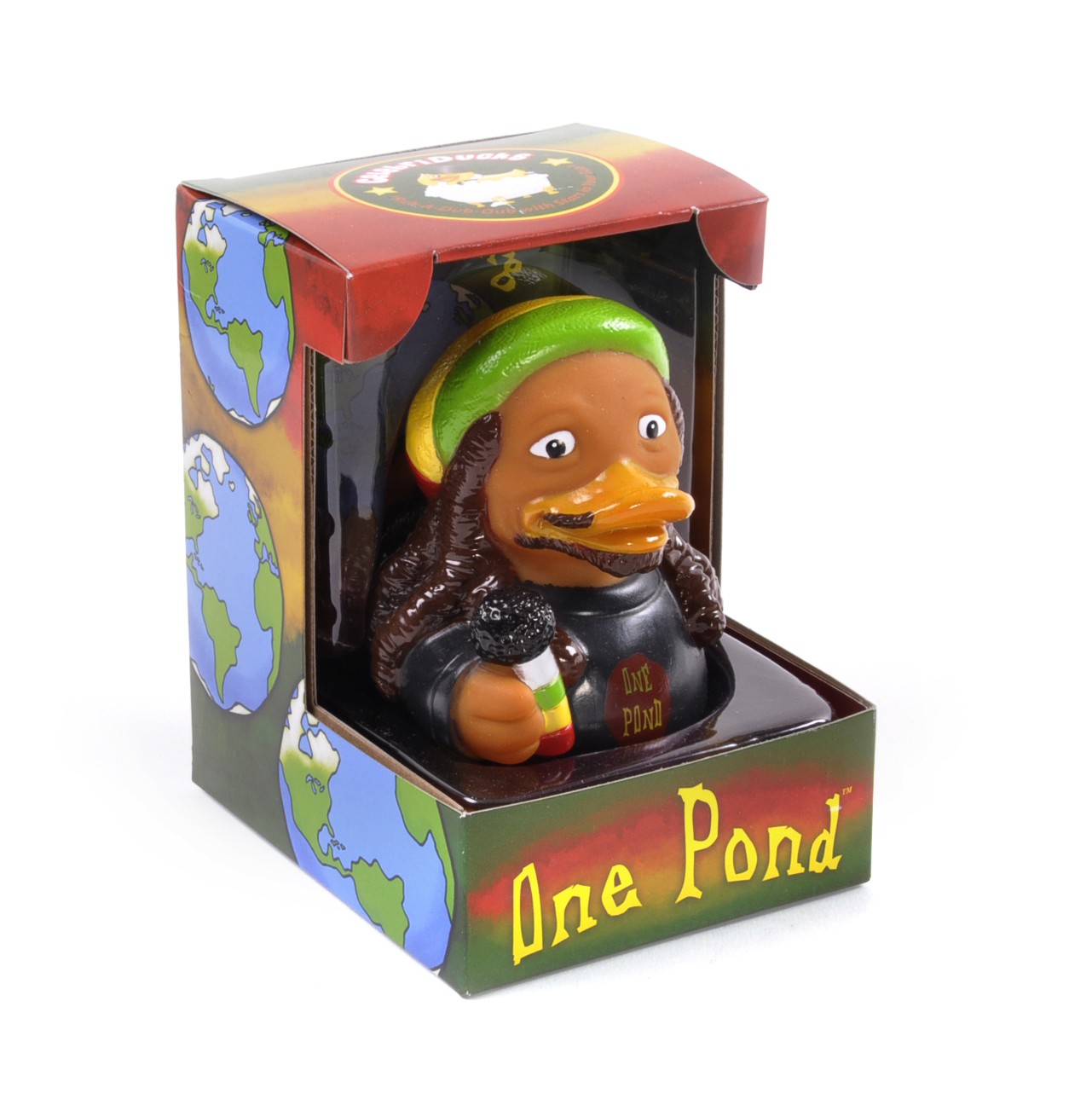 ONE POND RUBBER BOB MARLEY