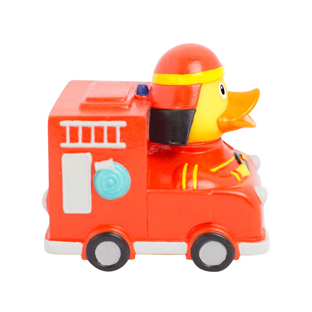 Pato de Goma Coche Bomberos