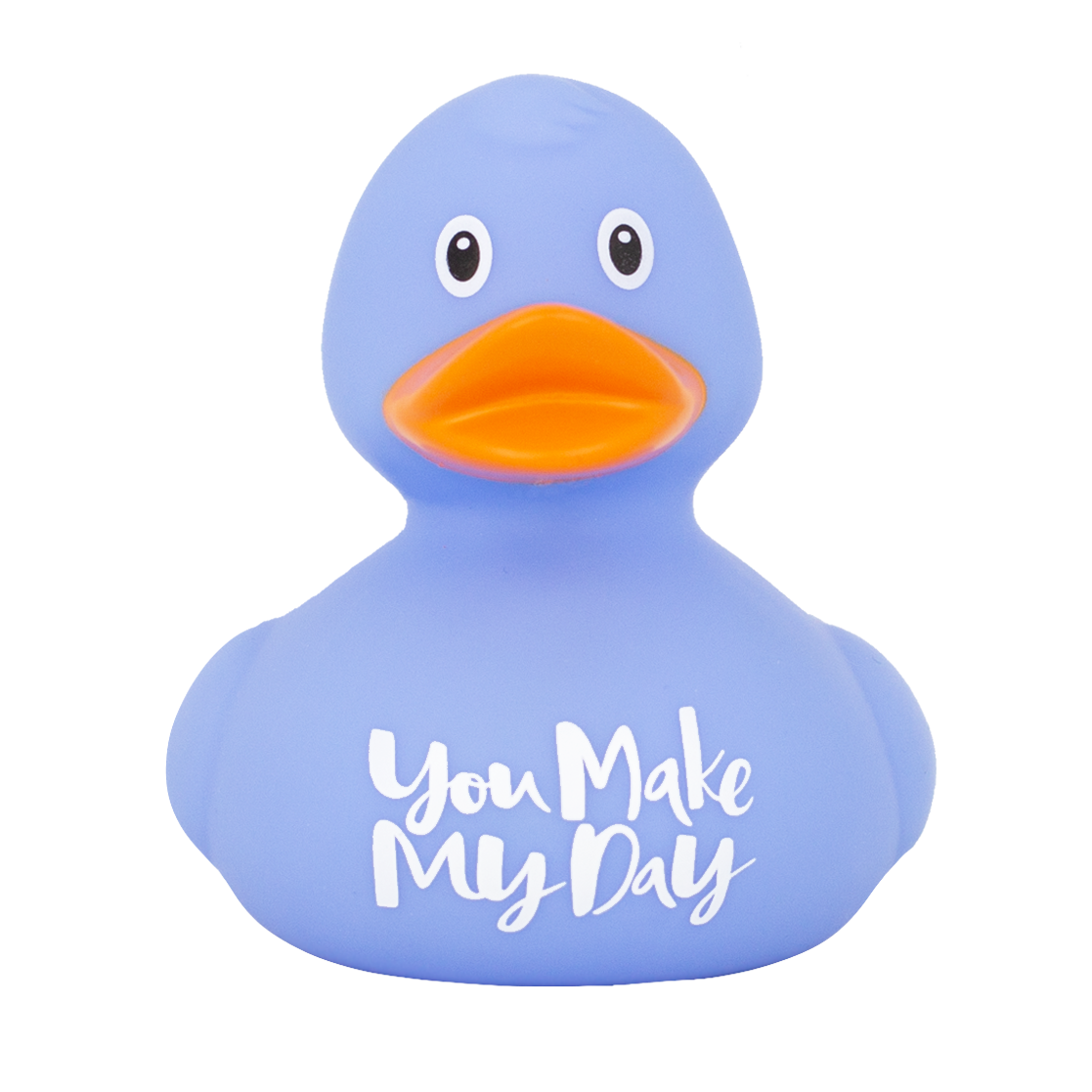 Patito de Goma You Make My Day Azul