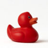 Pato de Goma Rojo