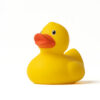 pato de goma amarillo
