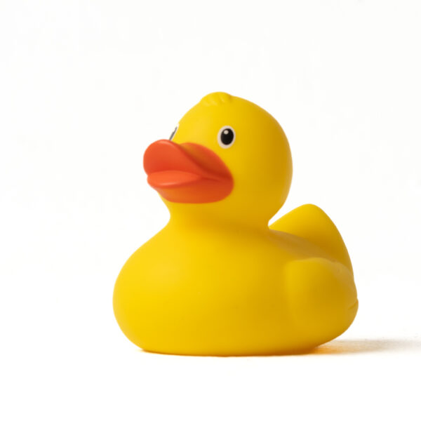 pato de goma amarillo