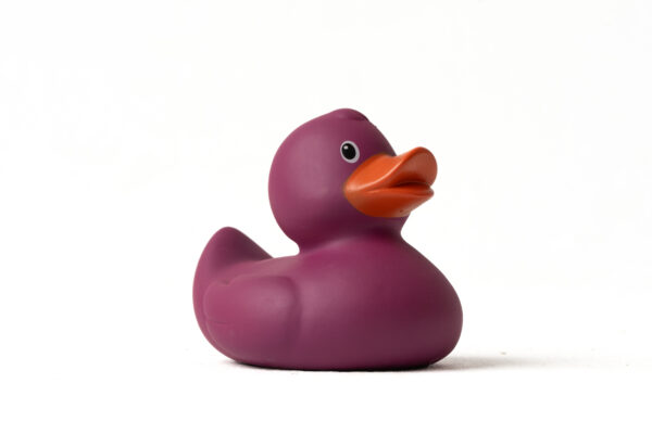 Pato de Goma Morado