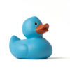 Pato de goma azul