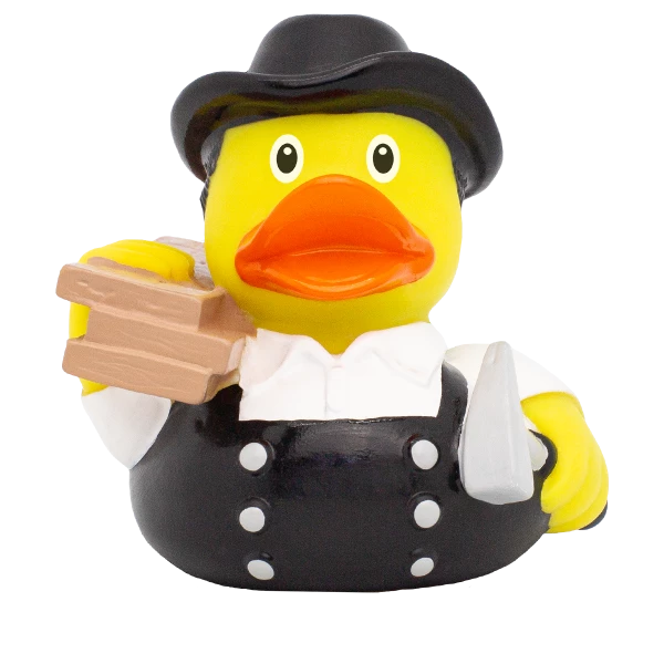 Pato de Goma Carpintero