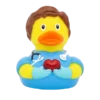 Pato de Goma Médico Corazón