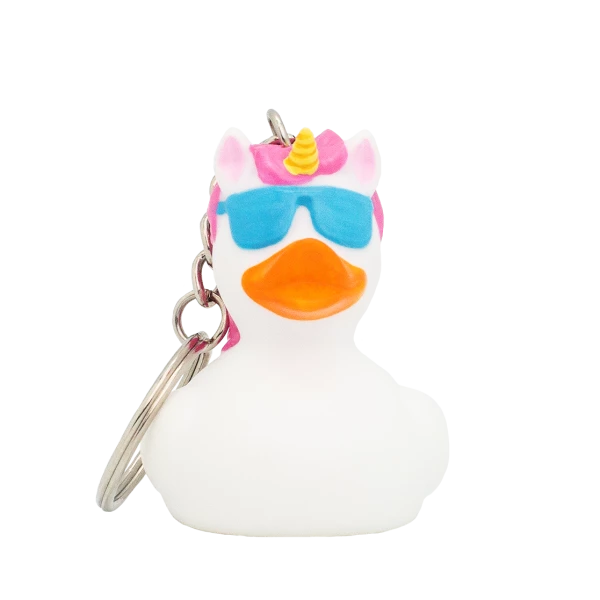 Pato Llavero Cool Unicorn