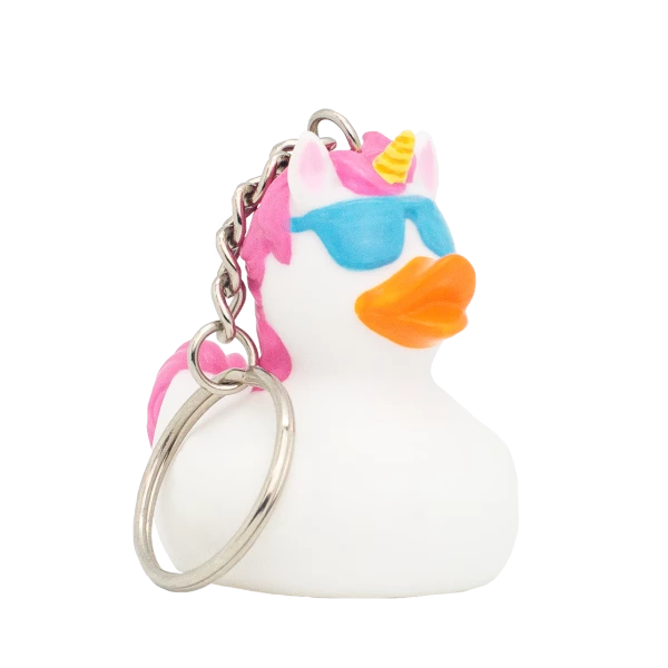 Pato Llavero Cool Unicorn